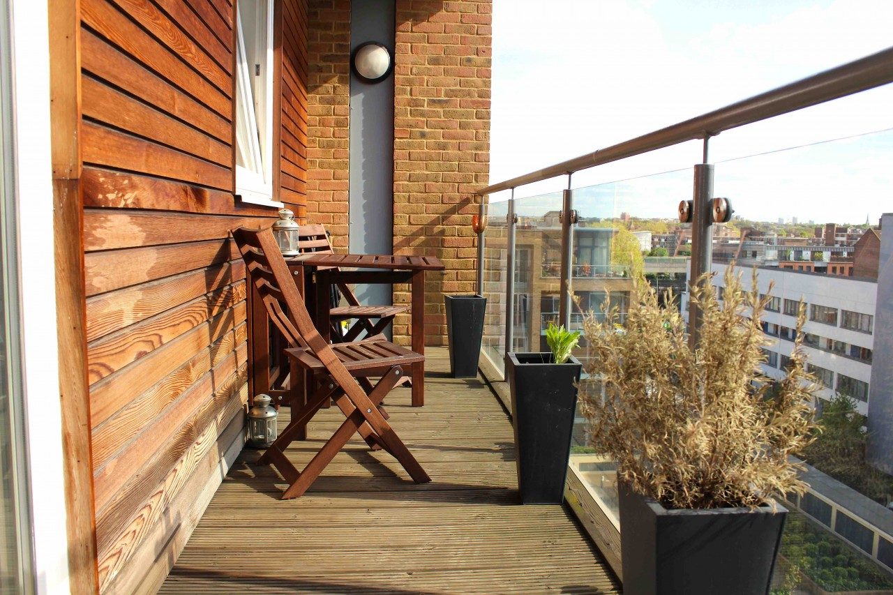 View of Modern Battersea 1 Bed Apartment with Private Balcony to Rent in SW8 ...