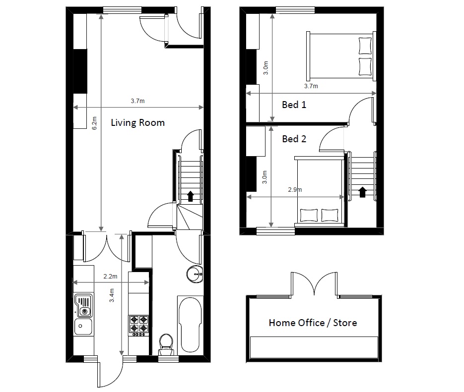  2  Bedroom  Terraced  House  to Rent in Enfield The Online 