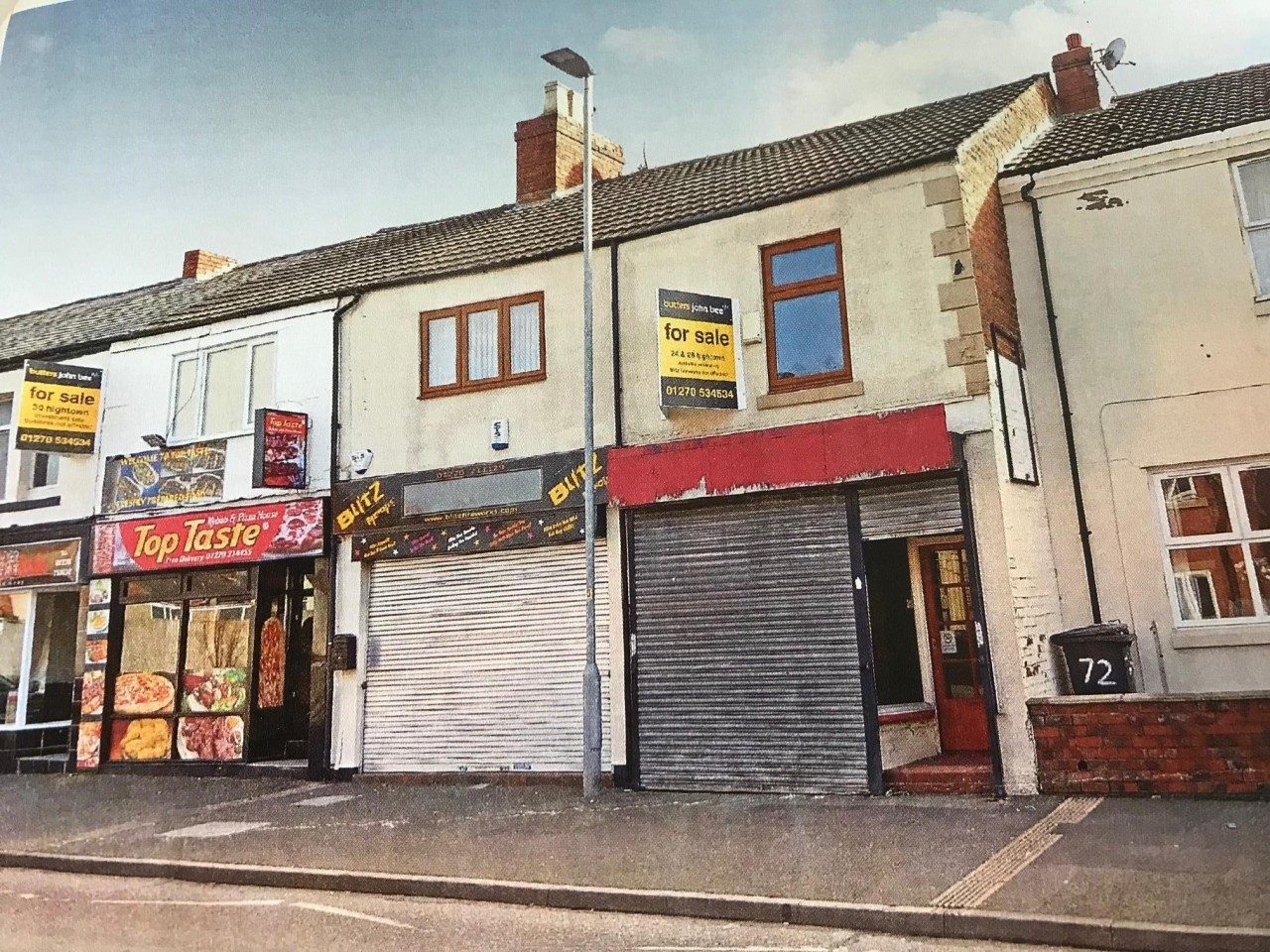 Retail space to let in Crewe. Planning approval for multiple uses