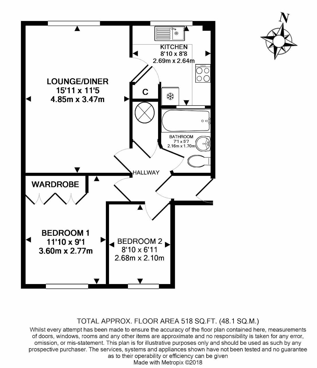 Two Bedroom Ground Floor Apartment for Rent in Enfield The Online