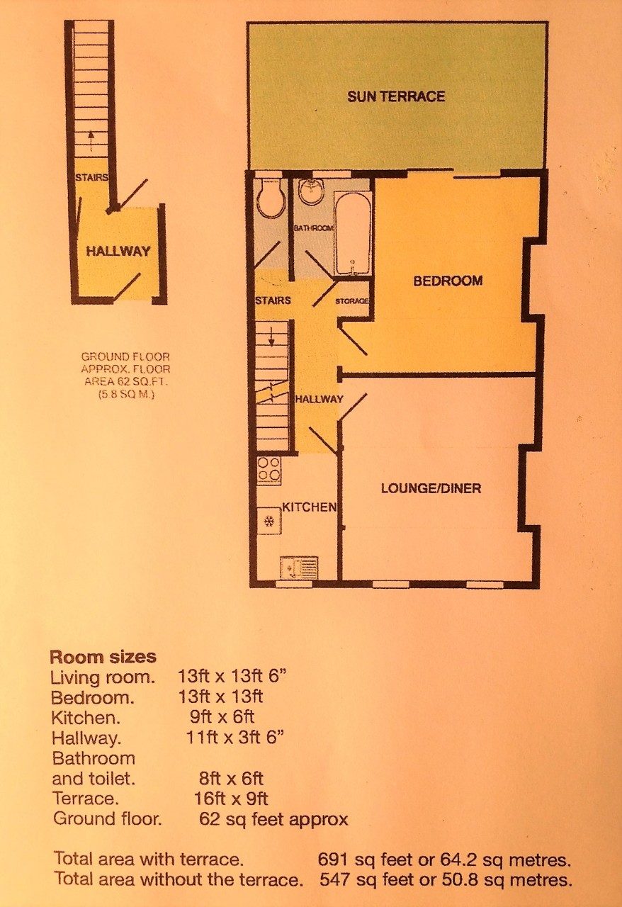 One Bedroom First Floor Flat to Rent in Croydon The Online Letting