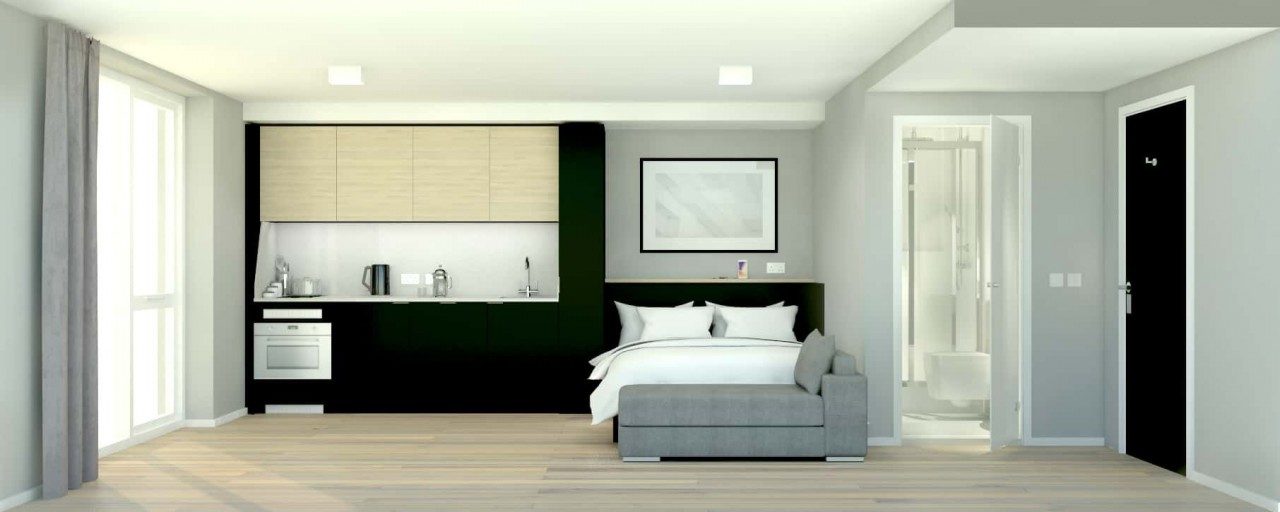 Large Studio Apartment To Let Near Leeds University, Perfect for