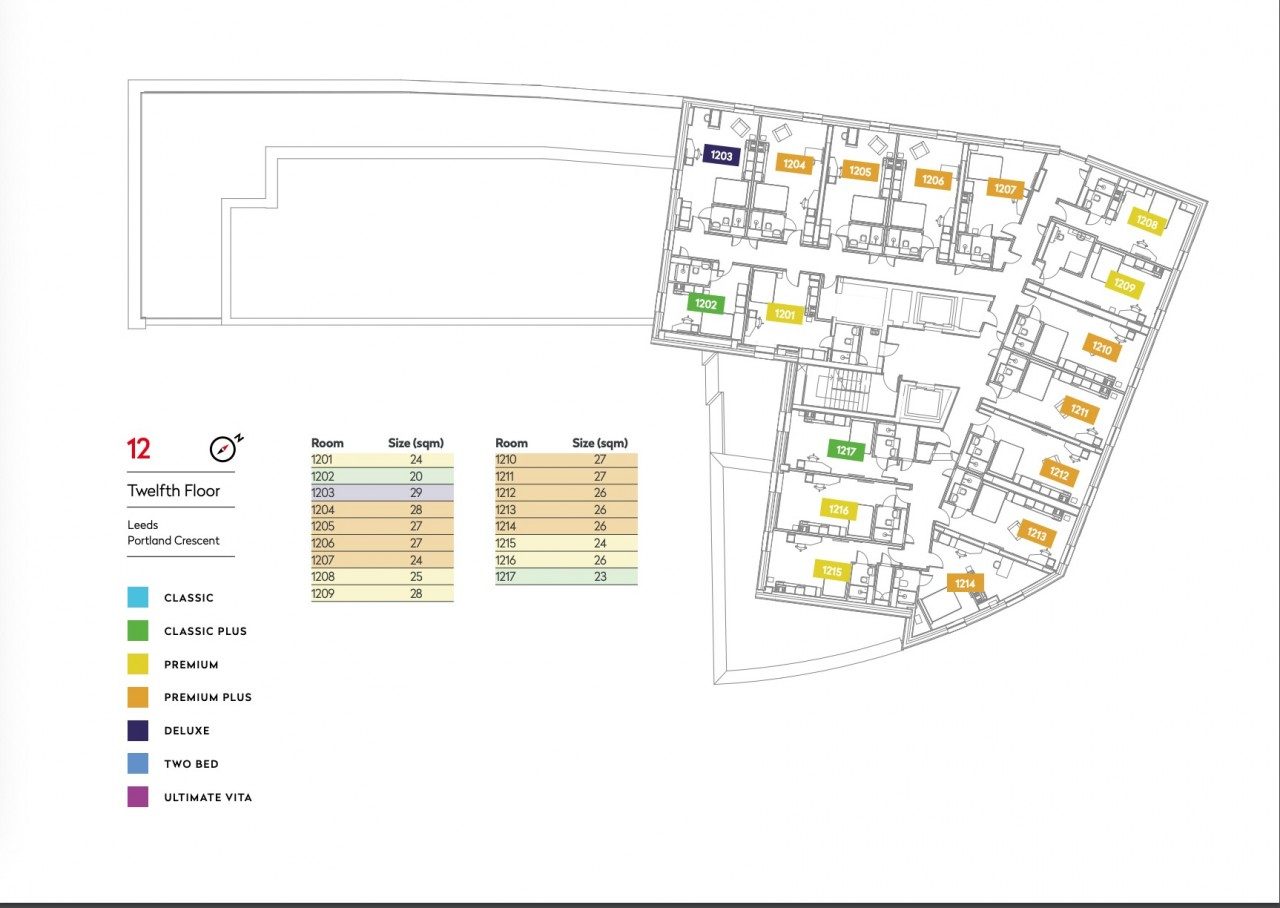 Large Studio Apartment To Let Near Leeds University, Perfect for