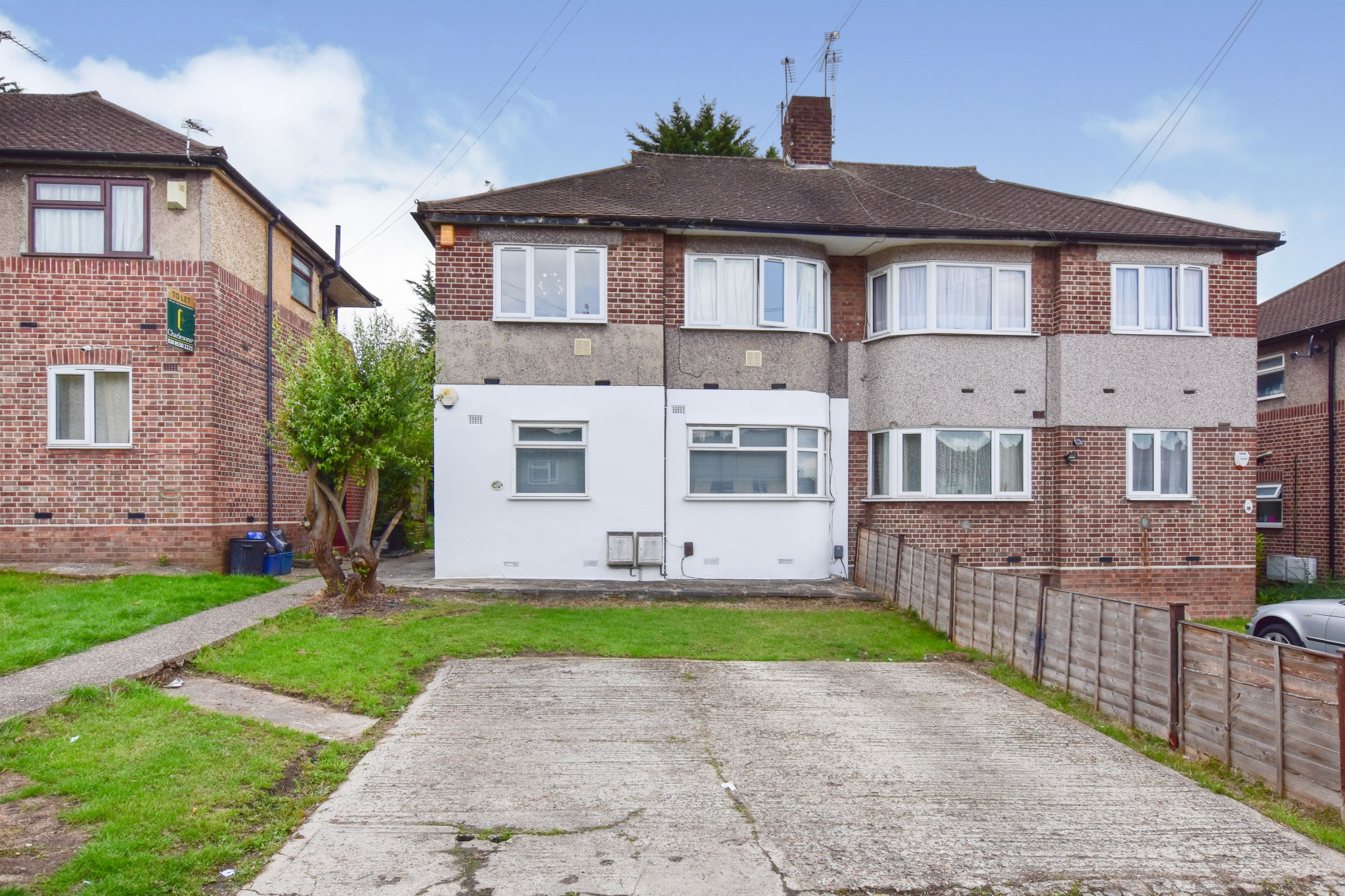 Two Bedroom Ground Floor with off street parking and own